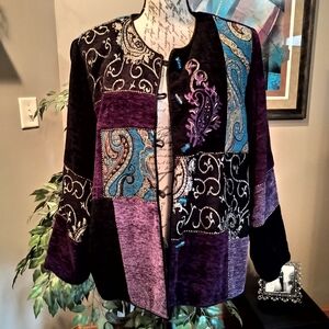 Vintage Medium Julia Ken Jacket Blazer! 80s Style!